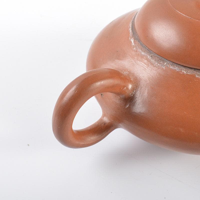 中国　紫砂　朱泥　急須　茶壷　V　R6304