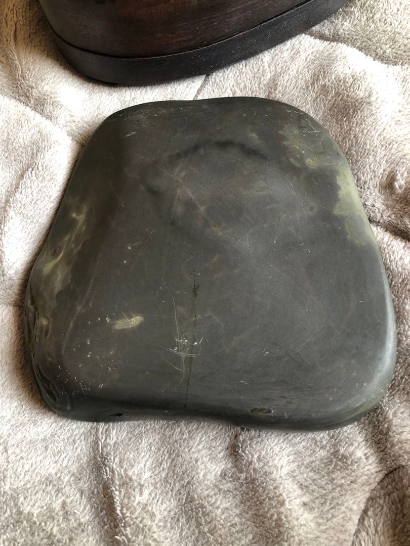 硯　すずり 端溪硯 花鳥文 水岩 文房四寶 書道用品 端渓硯