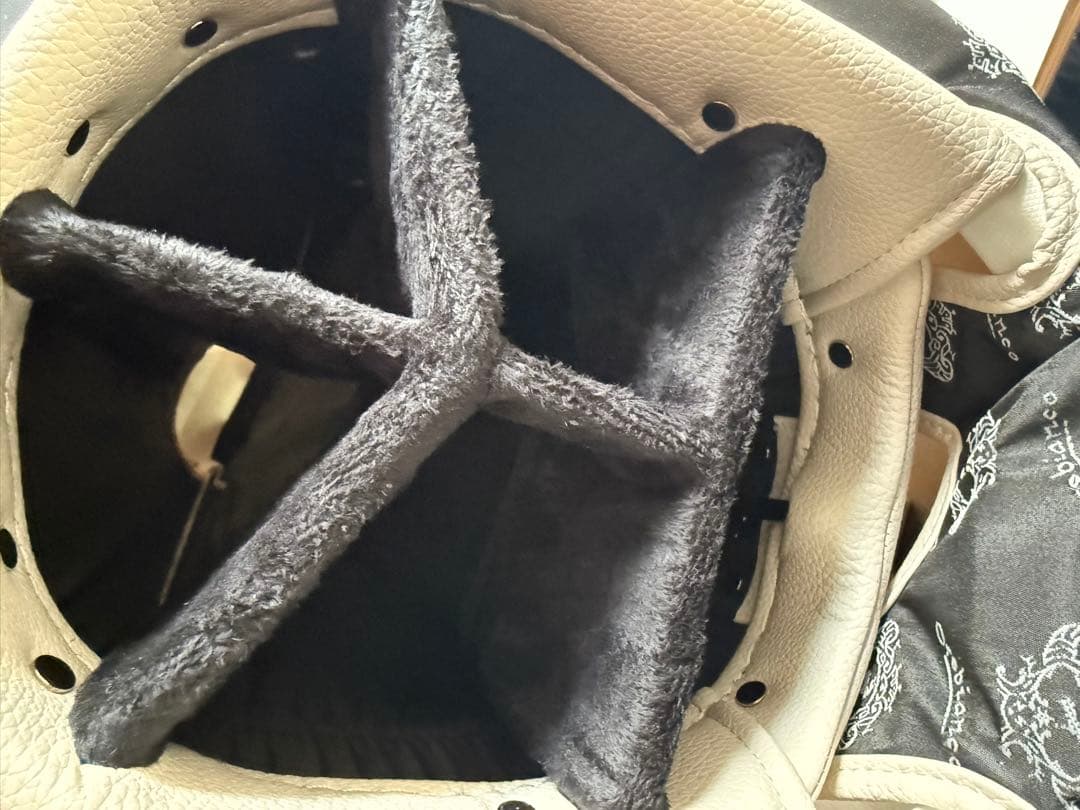 Orobianco オロビアンコ　ベージュ キャディバッグ・ポーチセット