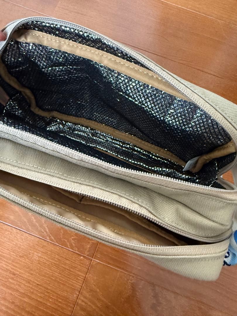 Orobianco オロビアンコ　ベージュ キャディバッグ・ポーチセット