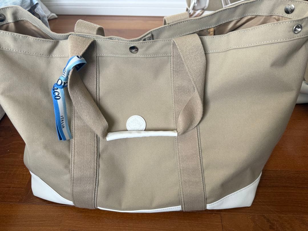 Orobianco オロビアンコ　ベージュ キャディバッグ・ポーチセット