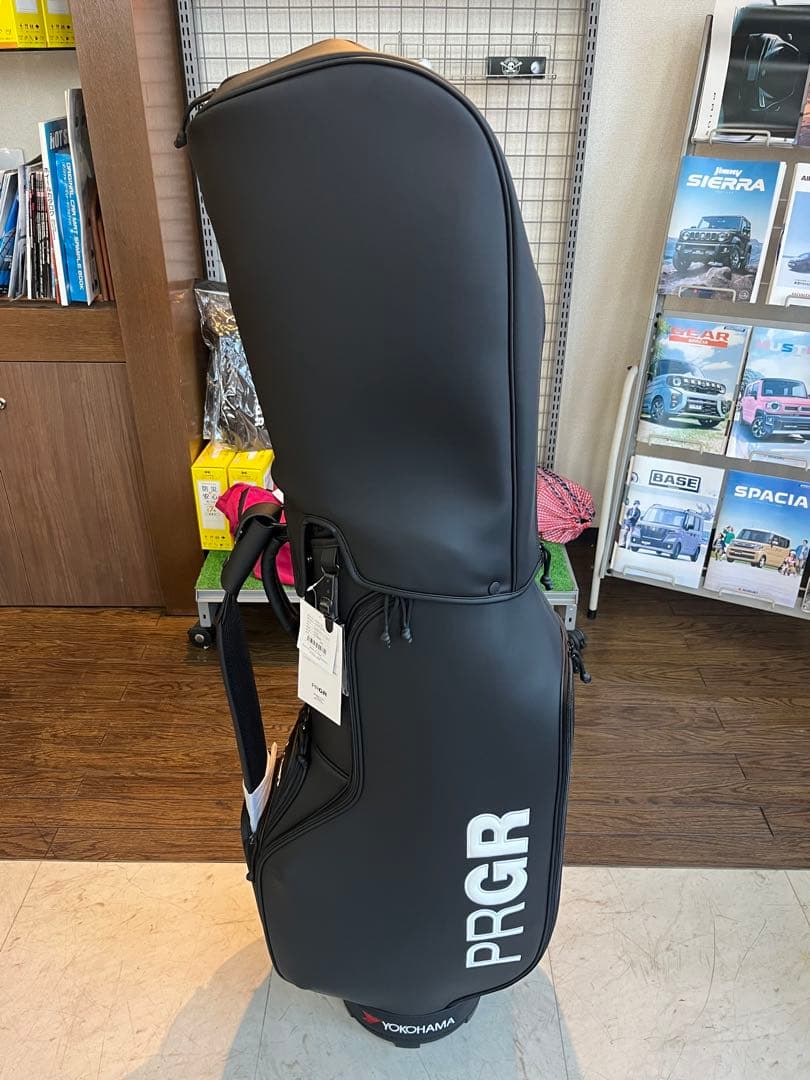 新品未使用PRGR ブラック ゴルフバッグ