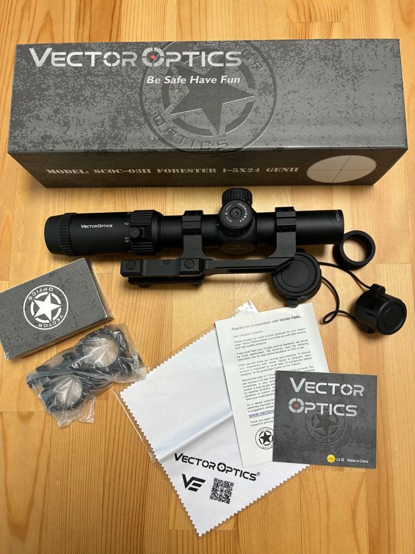 Vector Optics FORESTER 1-5X24 GENⅡ