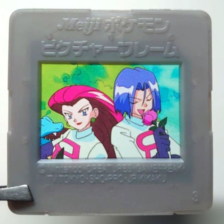 Meiji ポケモン ピクチャーフレーム　ムサシ　コジロウ