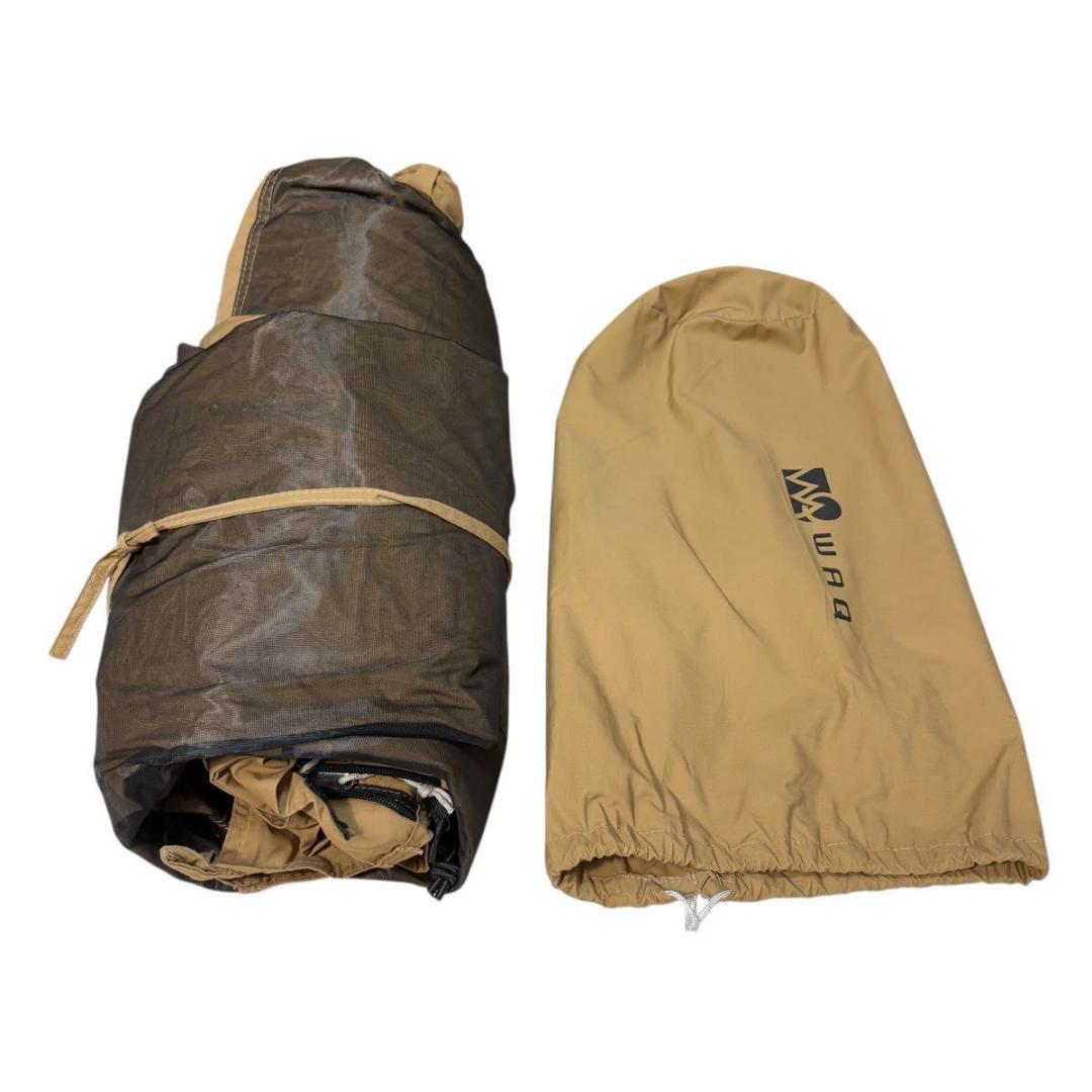 WAQ Alpha TC SOLO DX 専用フロントウォール　前幕　タンカラー