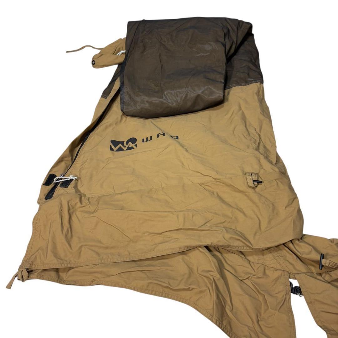 WAQ Alpha TC SOLO DX 専用フロントウォール　前幕　タンカラー