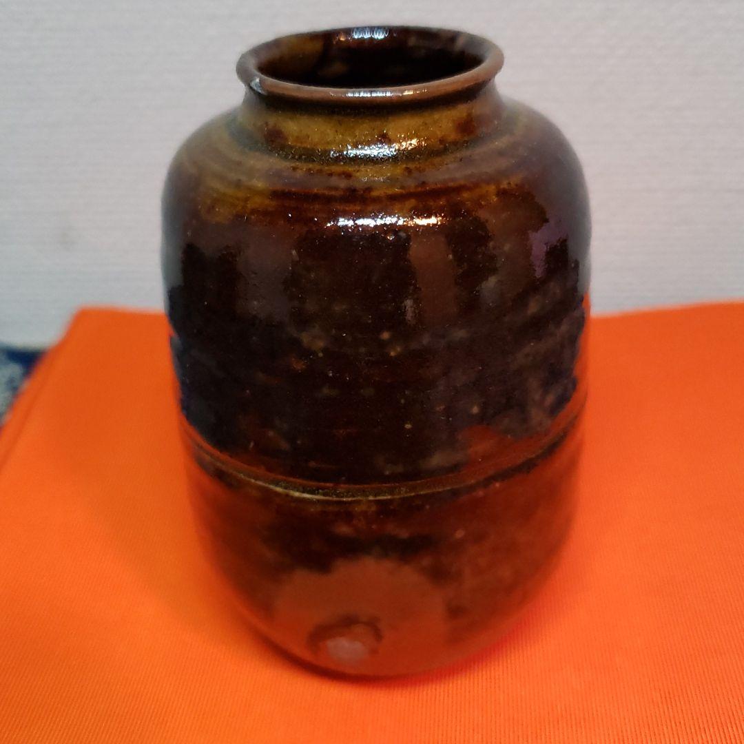 茶道具濃茶器　瑞光窯佐々木八十二　瀬戸茶入