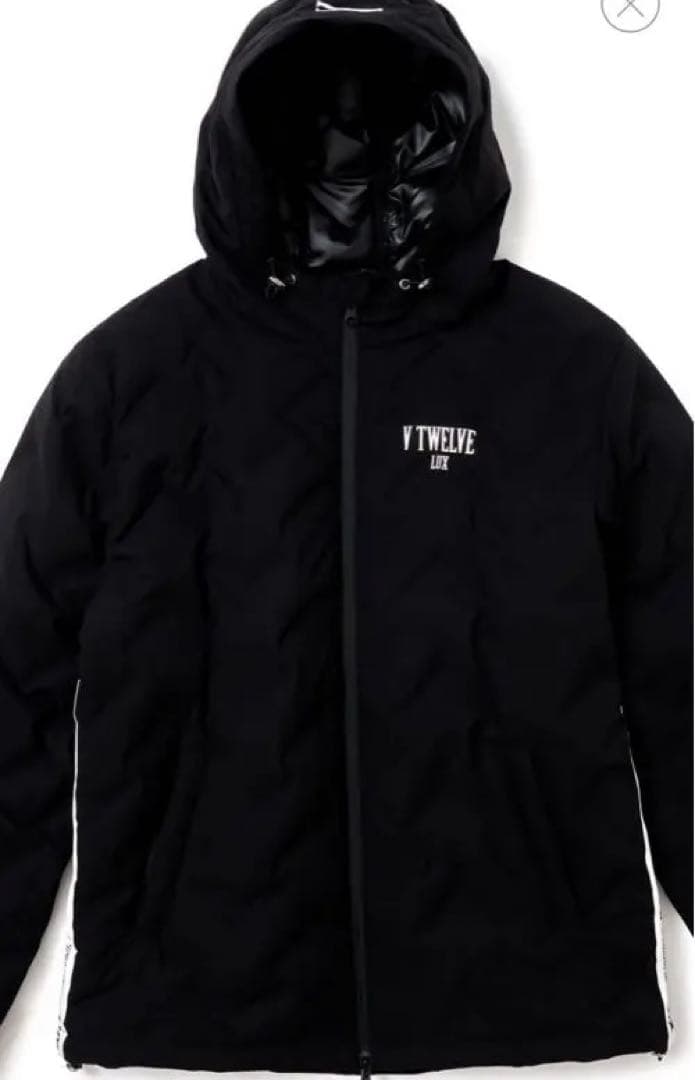 新品正規品【V12/sizeXL】ダウンLX SIDE TAPE DOWNJKT