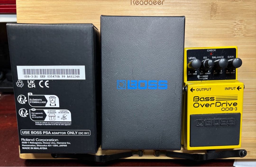 【ほぼ未使用】BOSS Bass OverDrive ODB-3
