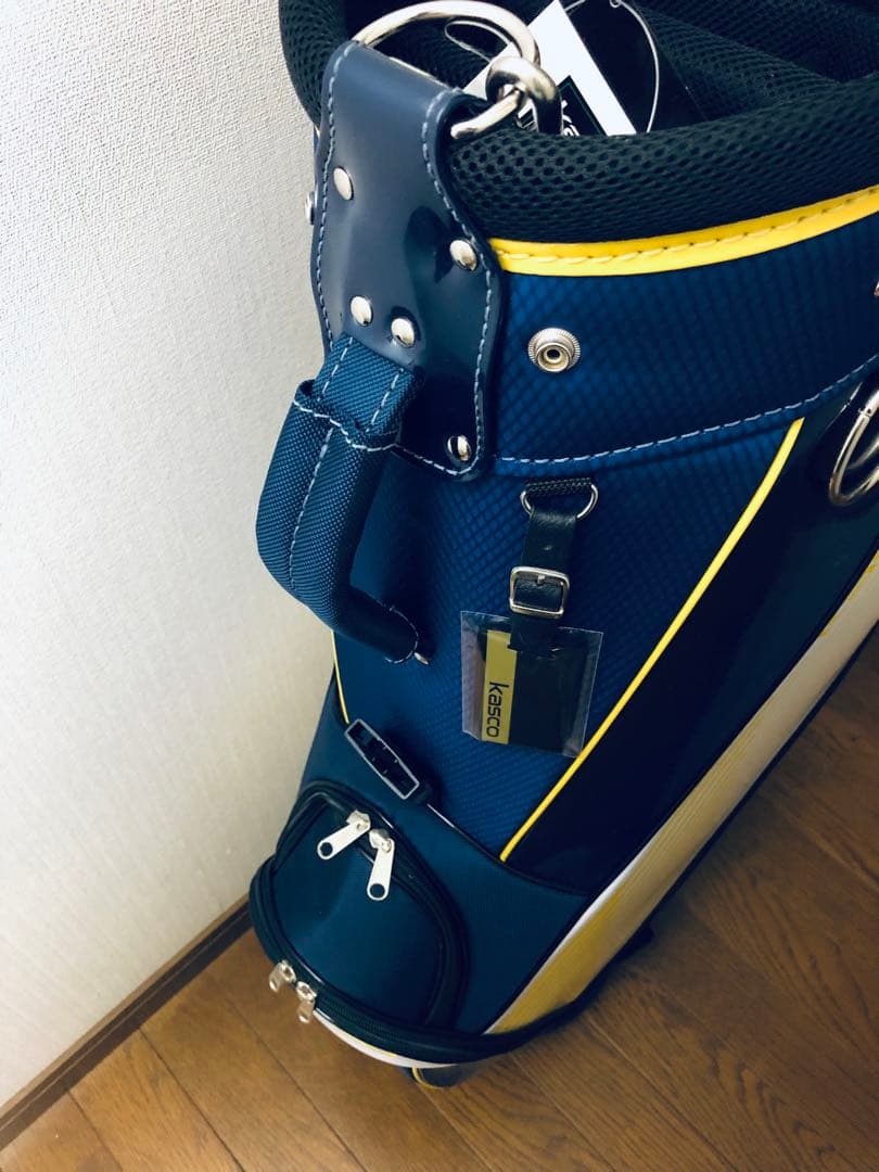 20%OFF新品未使用・美品・送料込★KASCOキャディバック9型