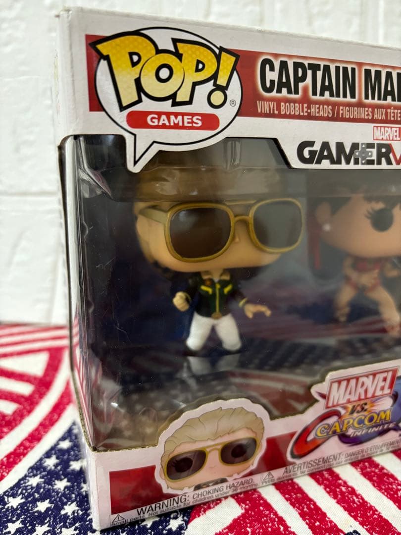 ٩( ᐛ ☆超希少☆限定完売品☆スト6☆春麗vsキャプテン☆カプコンvsマーベル