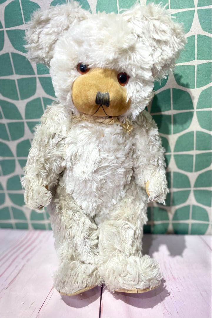 昭和初期 レトロ 希少 日本製 テディベア ʕ•ᴥ•ʔ