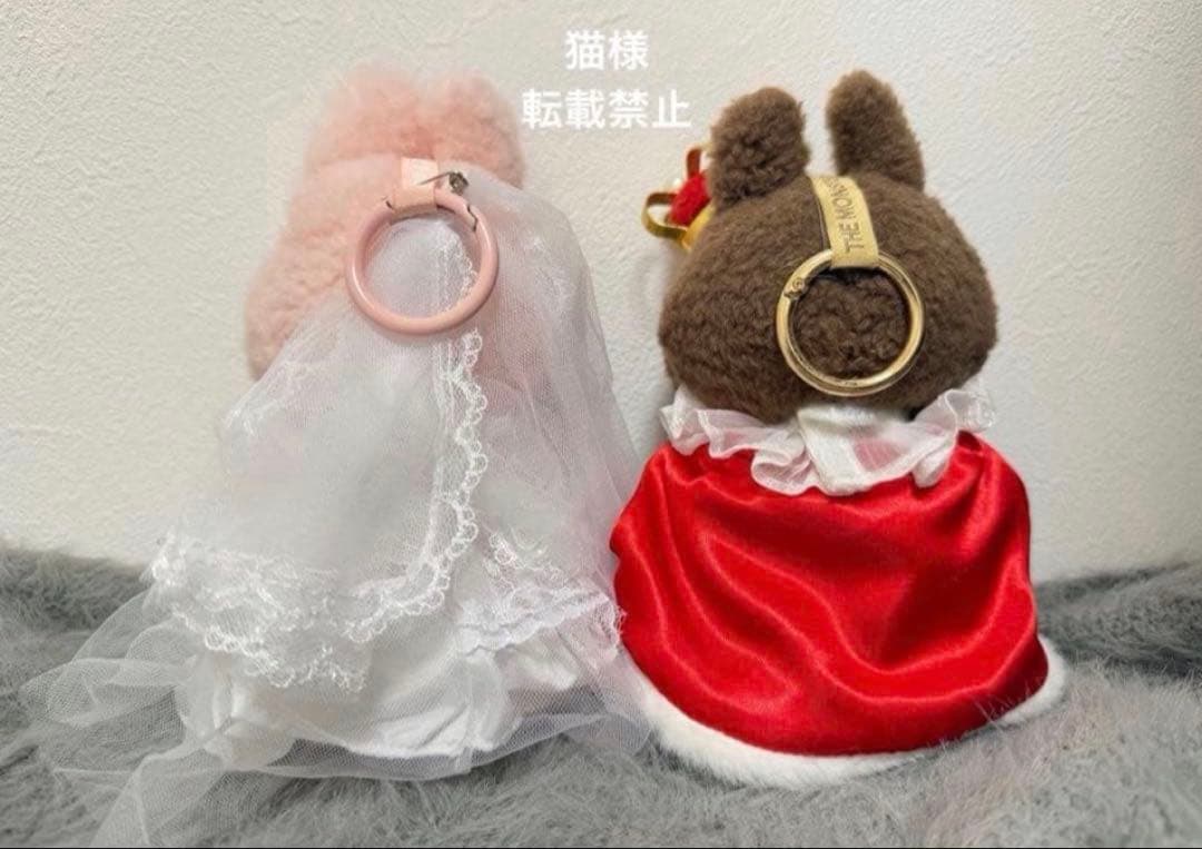 【極美品】 レア❣️ラブブLabubu x Mokoko モココ　服付き