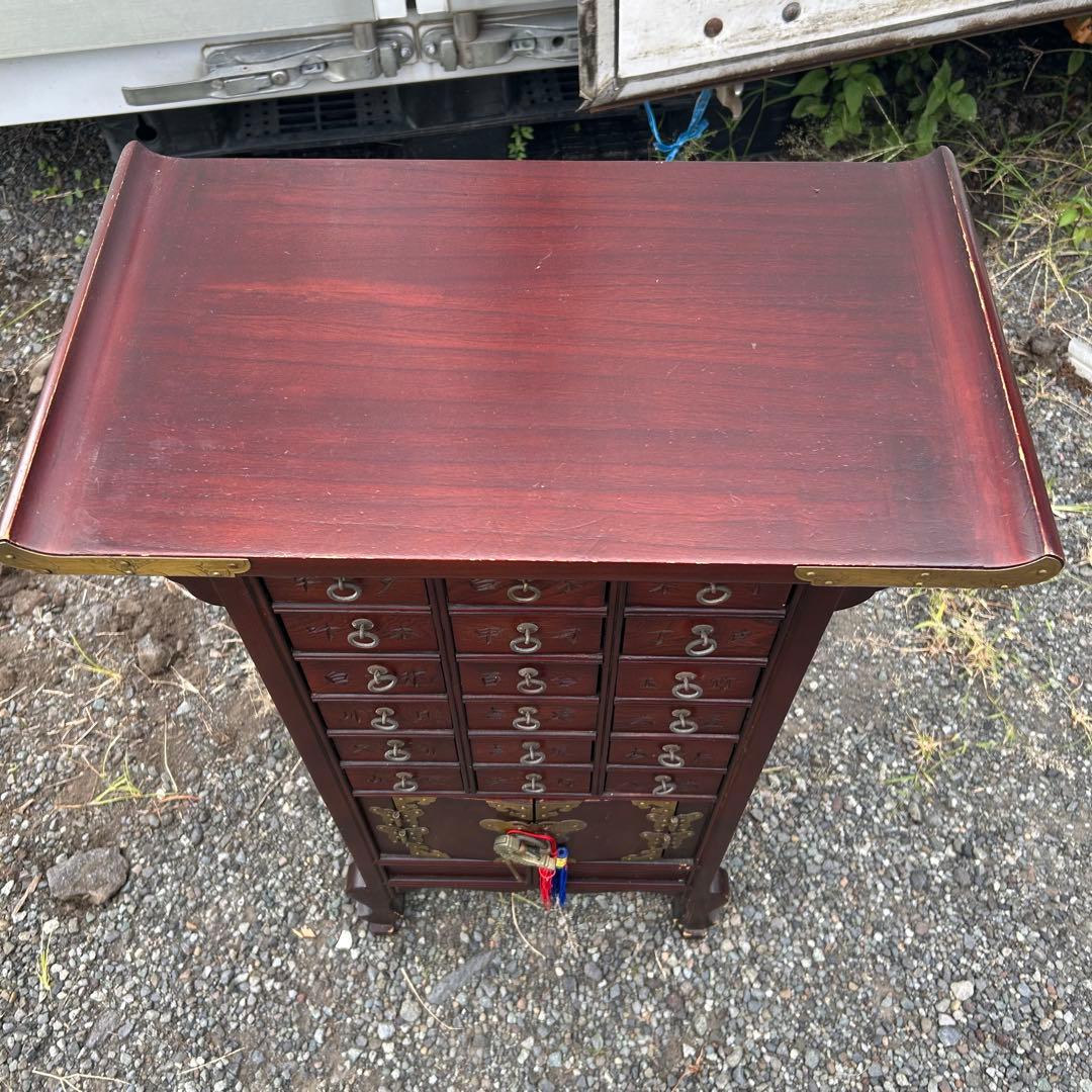 東洋家具 韓国 19引き出し　薬箪笥　アポセカリーチェスト　木製