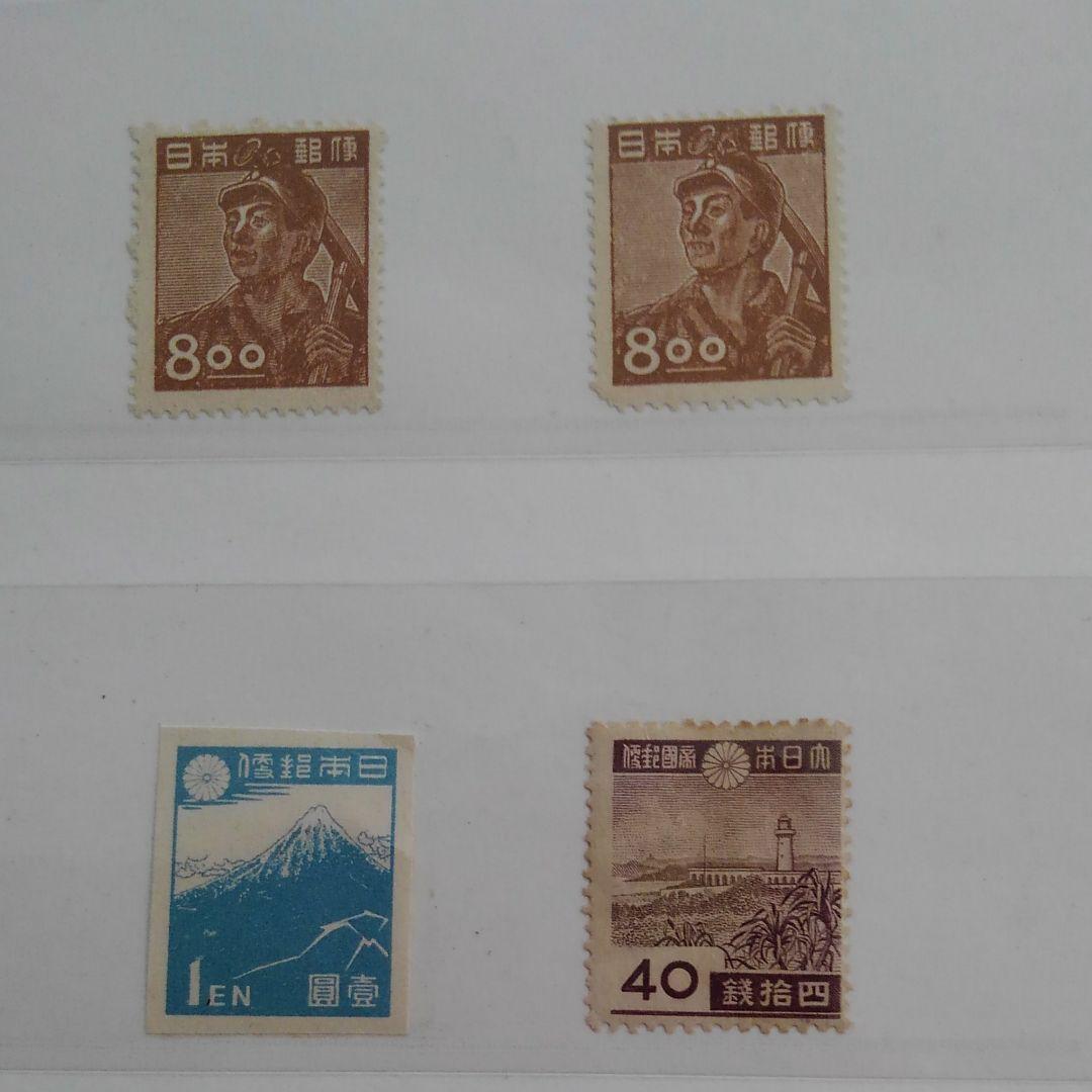 切手　昔の　日本