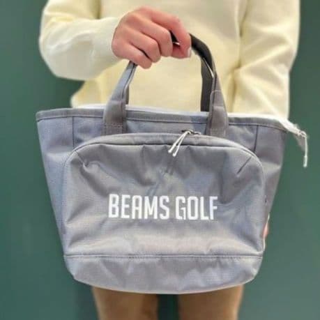 BEAMS GOLF ビッグ ポケット カートバッグ（保温・保冷）グレー
