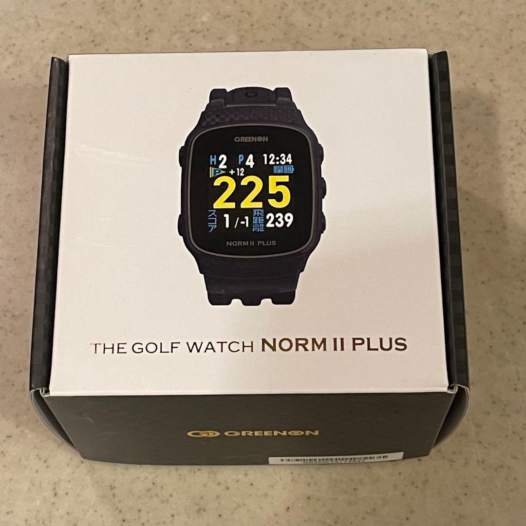 THE GOLF WATCH NORM II PLUS ノルム2プラス時計ゴルフ