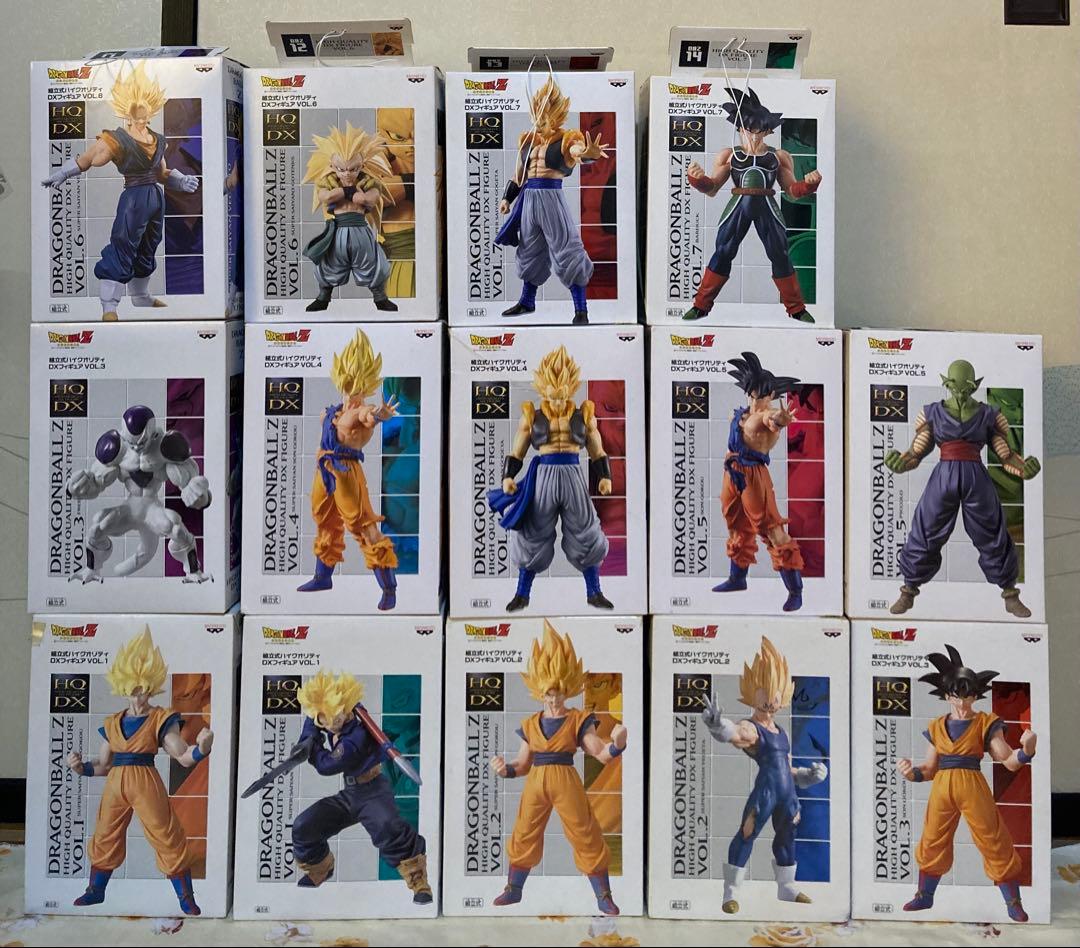 ドラゴンボールZ 組立式ハイクオリティDXフィギュア 37体セット