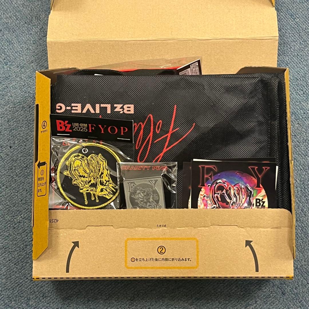B'z LIVE-GYM 2025 -FYOP-メモリアルプレートコンプ他10点