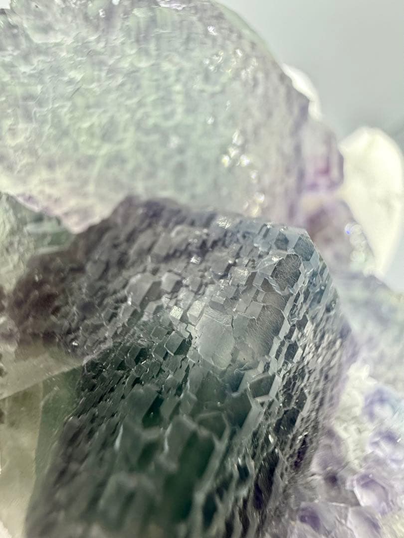 フローライト　蛍石　福建省産　結晶　鉱物標本　天然石