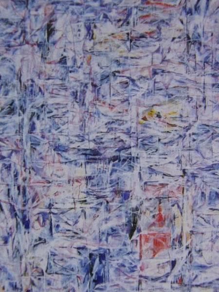 宇佐美圭司、1964-7、希少画集画、新品額装付、状態良好