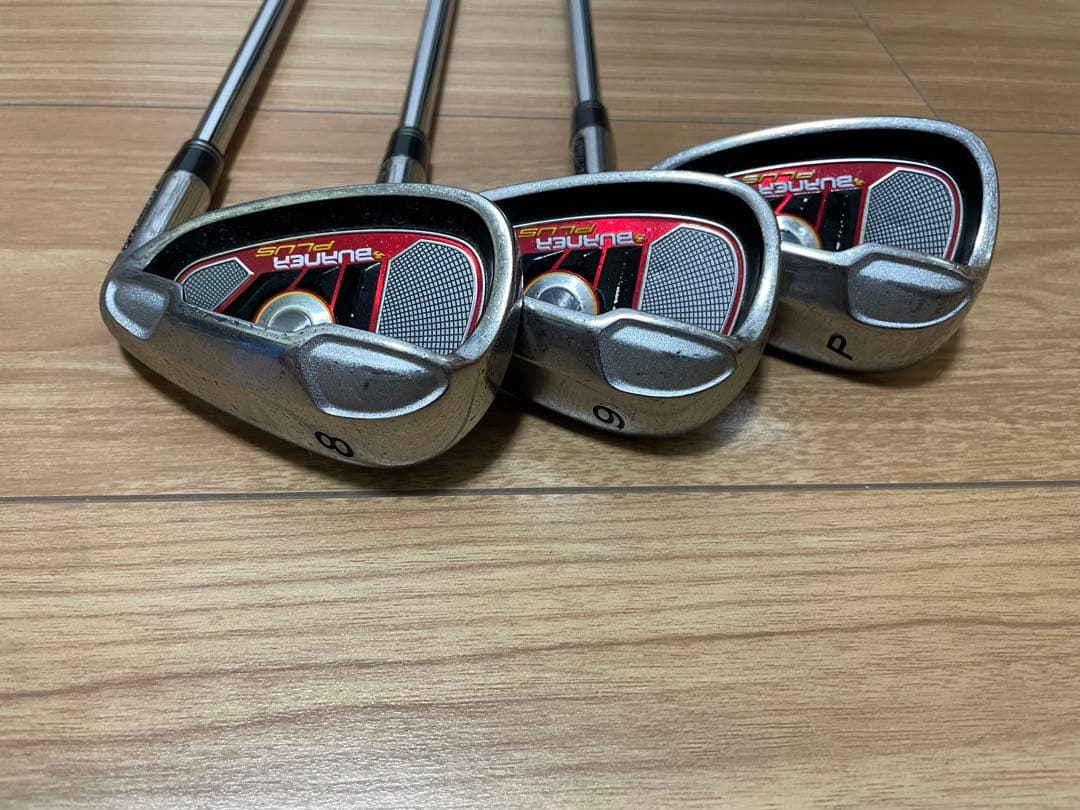TaylorMade テーラーメイド バーナープラス 7本ゴルフアイアンセット