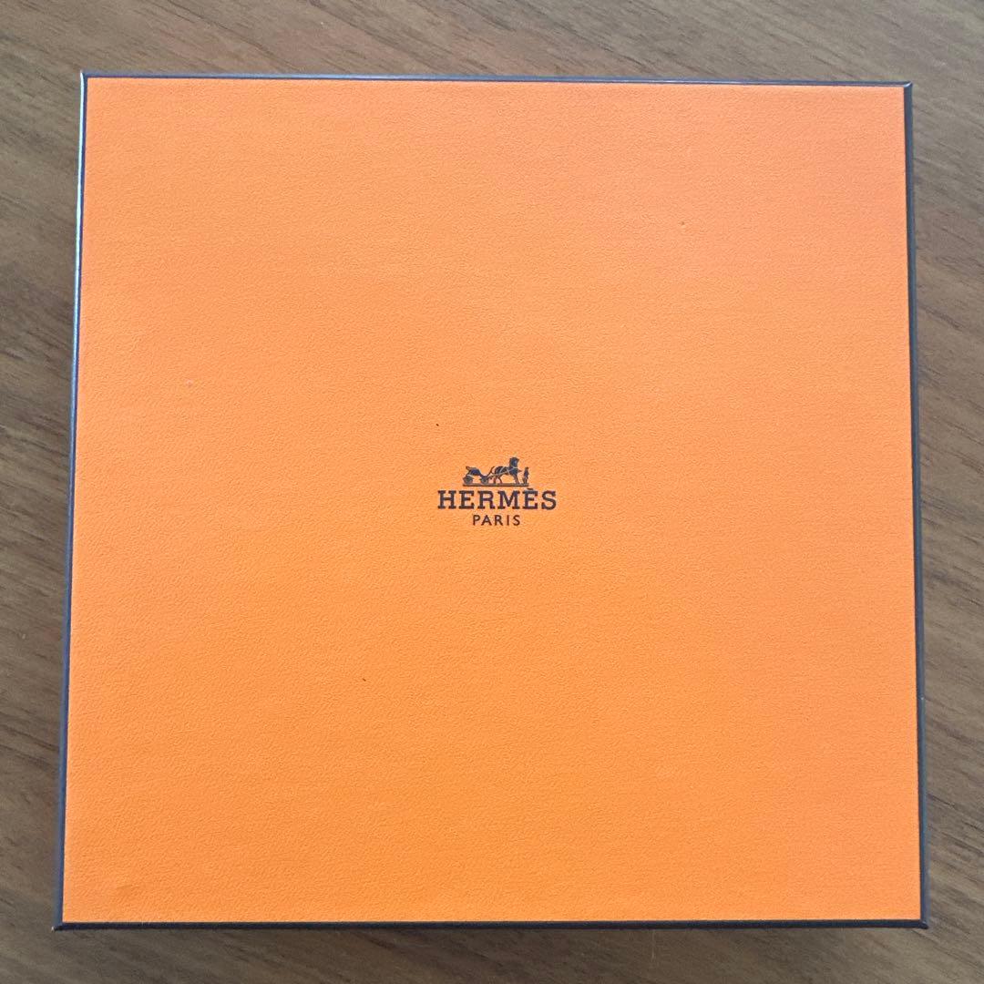 【新品未使用】HERMES エルメル カレ・タオル ステアーズ ナチュラル