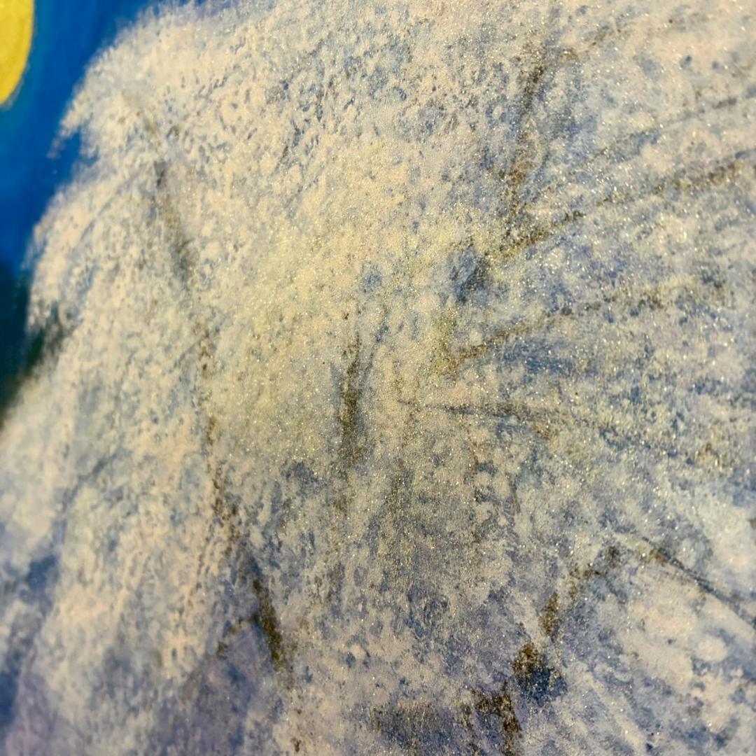 美品 平山郁夫「万葉月華図」特別限定巧藝画 岩絵の具方式 証明シール有 大塚工藝