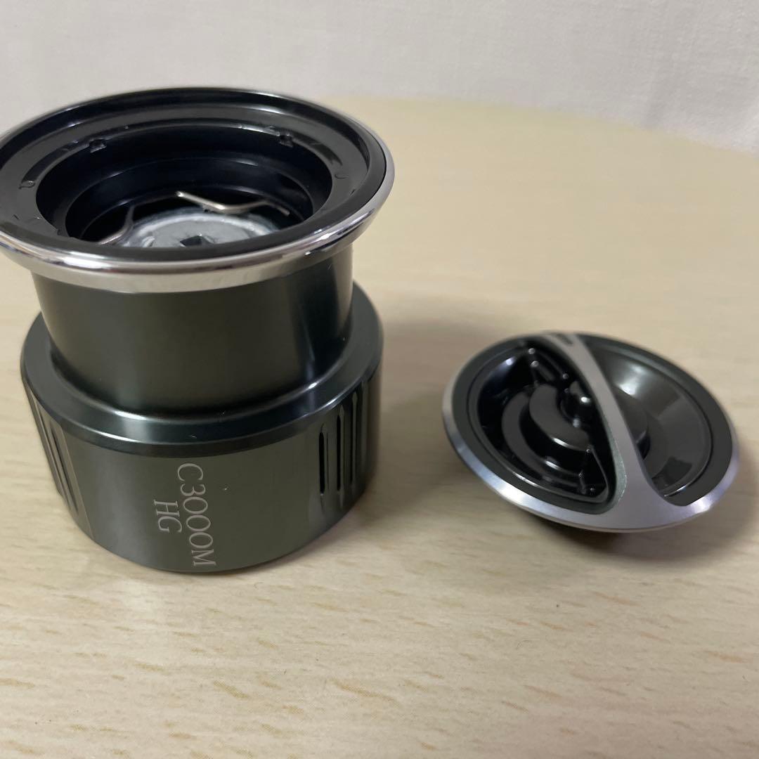 22ステラC3000HGMスプール，ドラグノブ