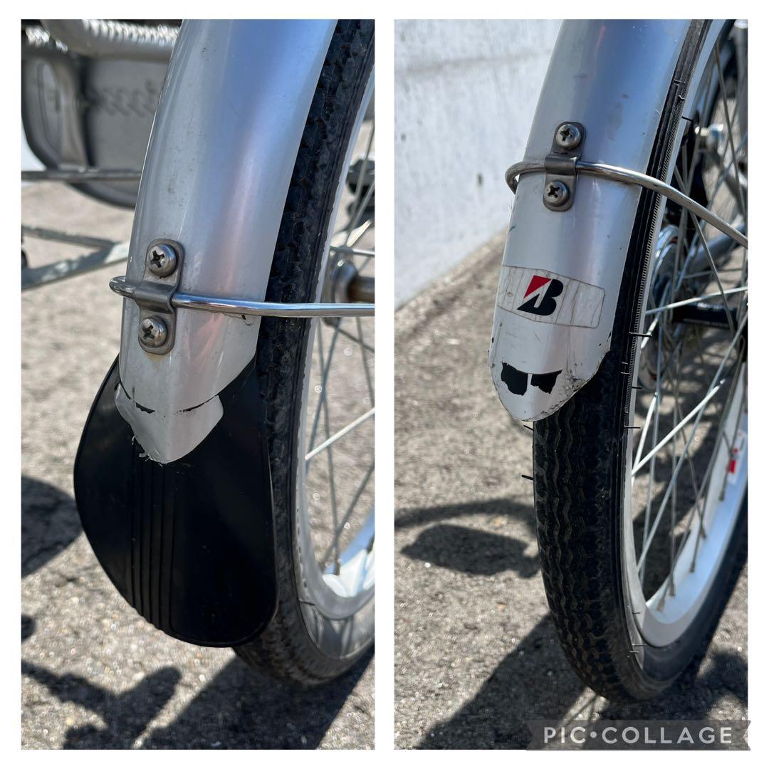 希少車◾️ブリヂストン ミンナ 前2輪後1輪 大人用3輪車 自転車