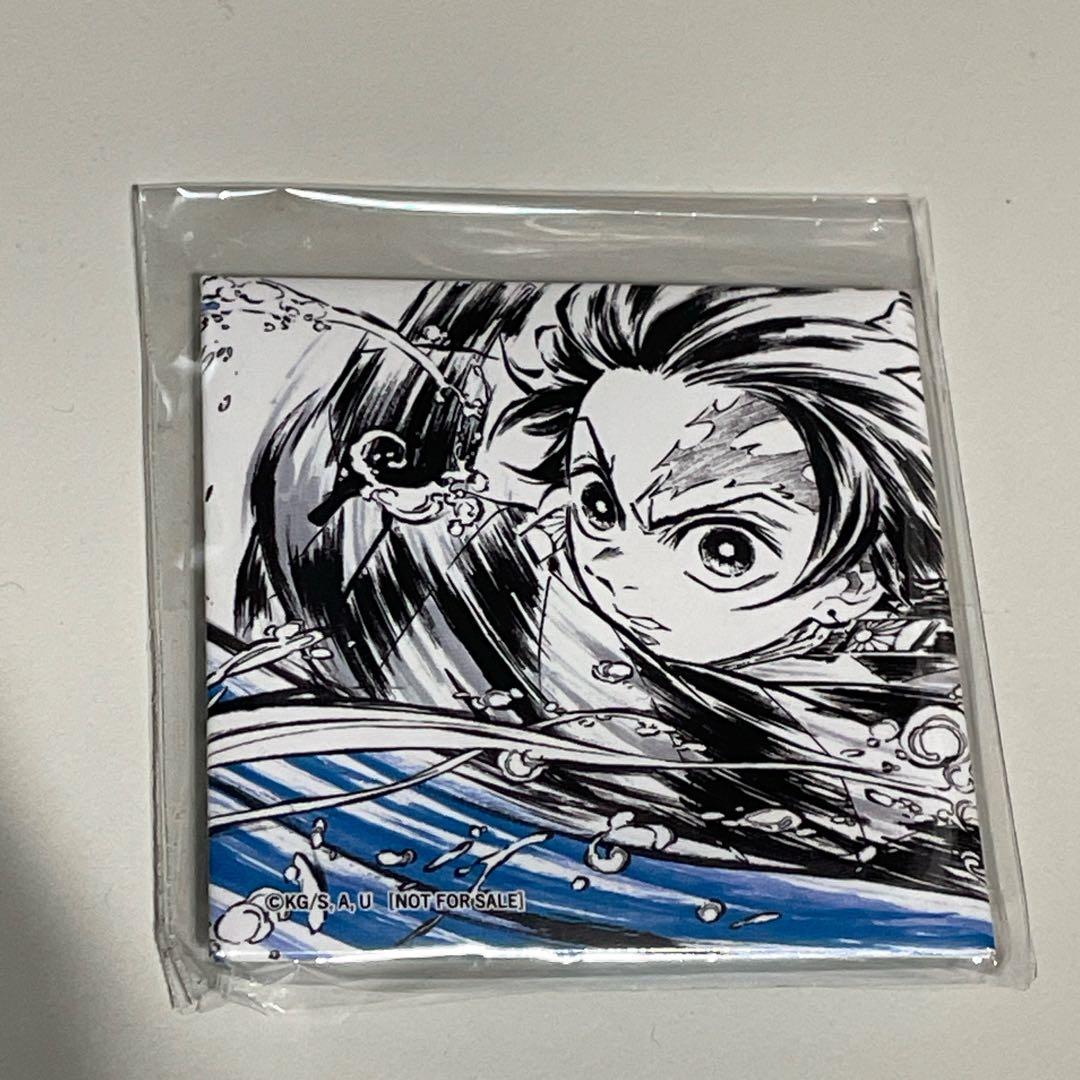 ジャンプフェスタ 2026 限定 鬼滅の刃 特典 スクエア缶バッジ　３種