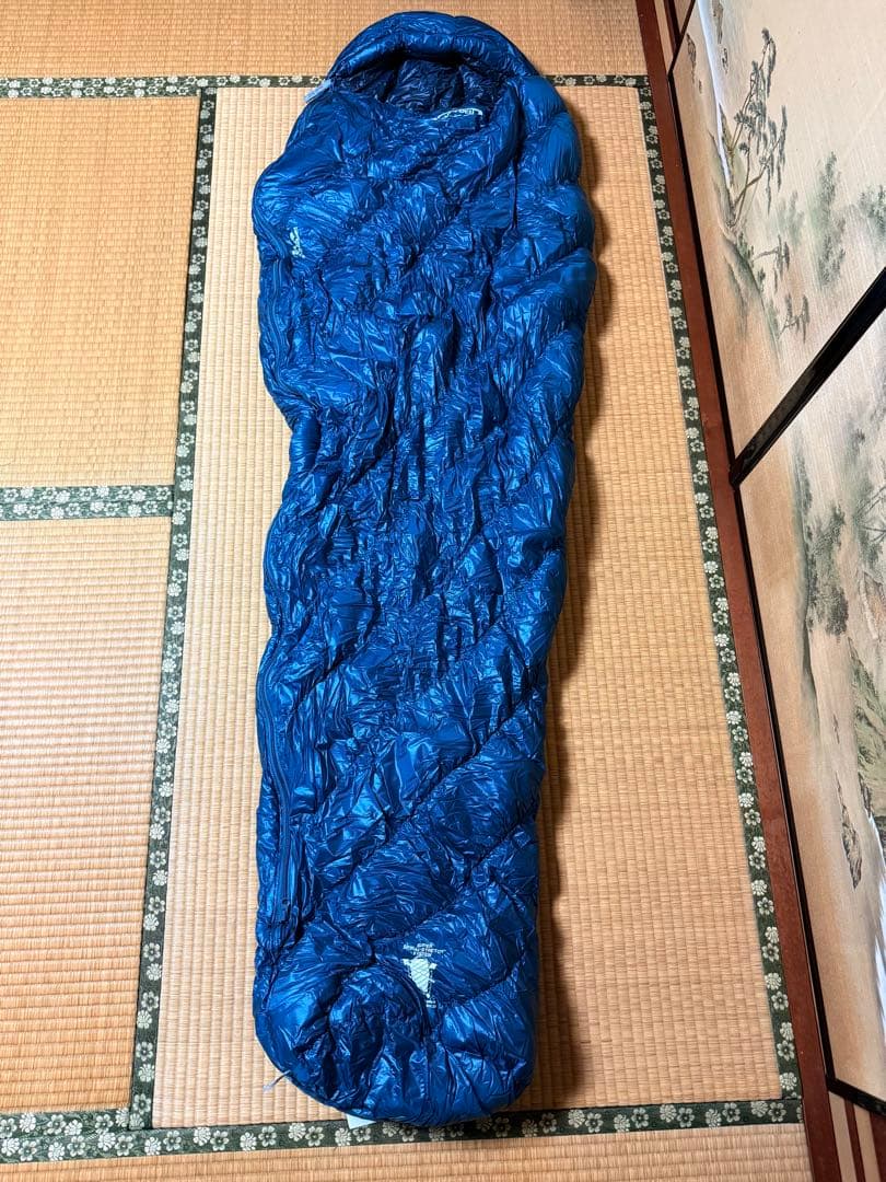 モンベル ダウンハガー800 #3 R/ZIP ブルーグリーン