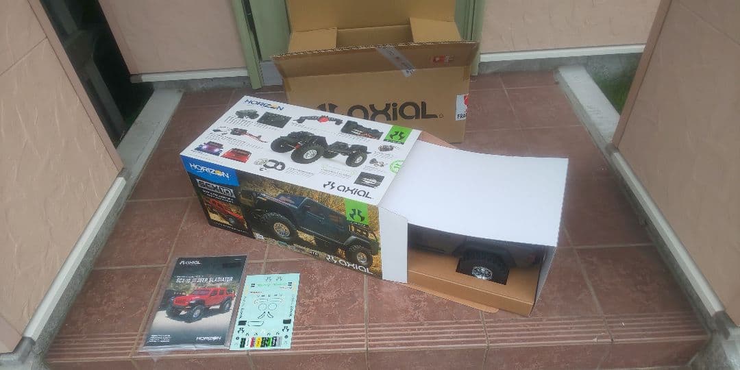 SCX10Ⅲ ジープ グラディエーター RTR バッテリー付 充電器は別
