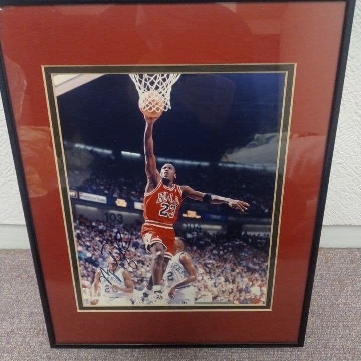 マイケル・ジョーダン サイン入り写真