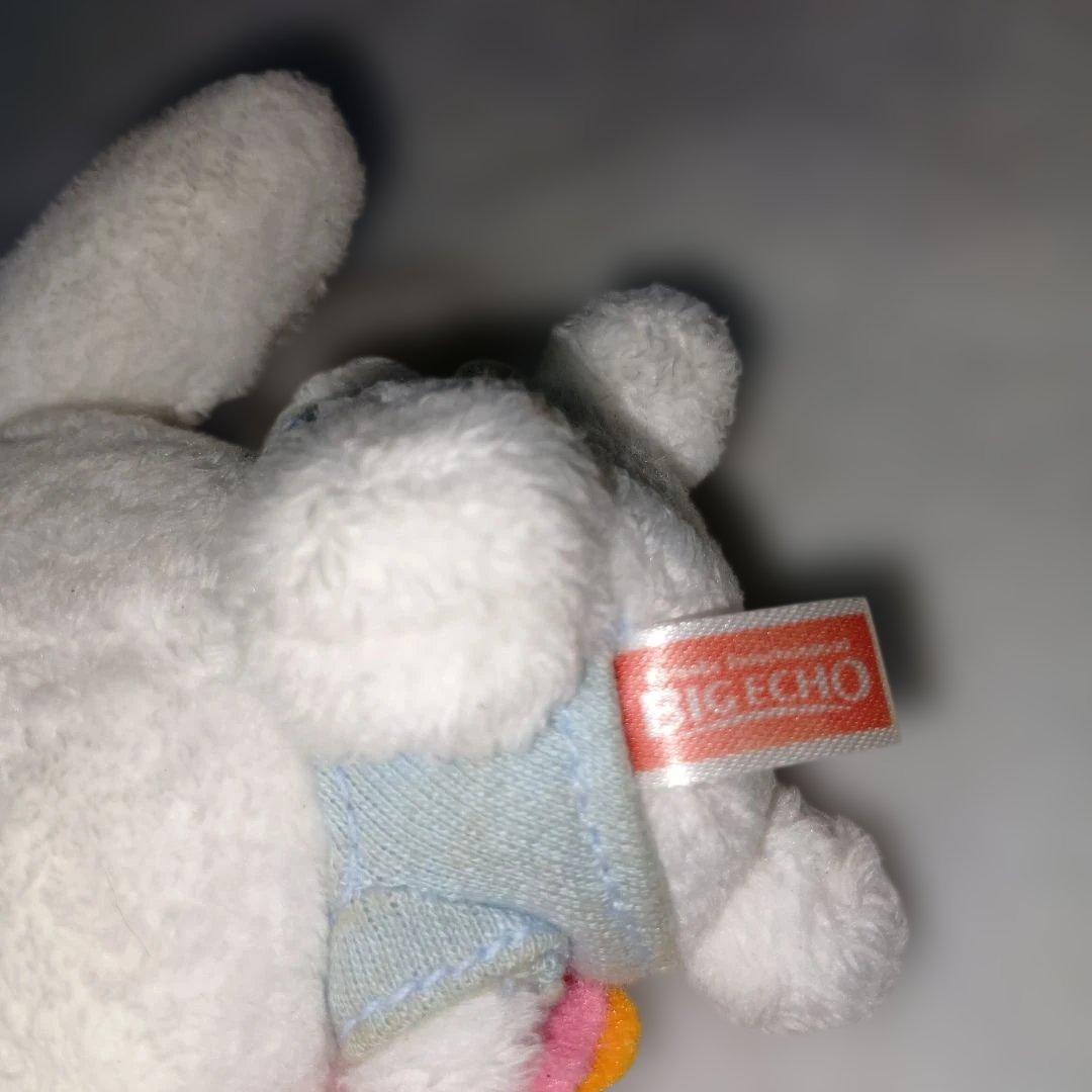 シナモロール2004年ビッグエコー ぬいぐるみ マスコット激レアレトロ