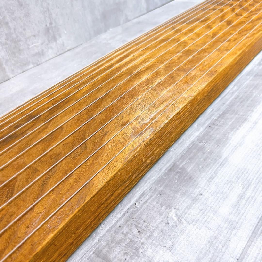 お琴　13弦　綾杉胴　くり甲　高級　和楽器　弦楽器　蒔絵