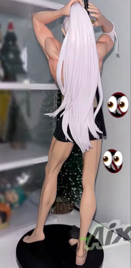 剣を持った筋肉質な殺生丸 フィギュア、 犬夜叉、リアルなディテール 箱無