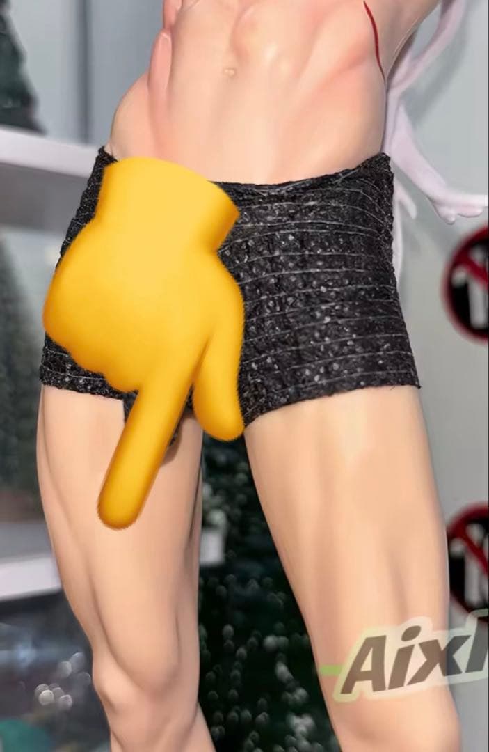 剣を持った筋肉質な殺生丸 フィギュア、 犬夜叉、リアルなディテール 箱無