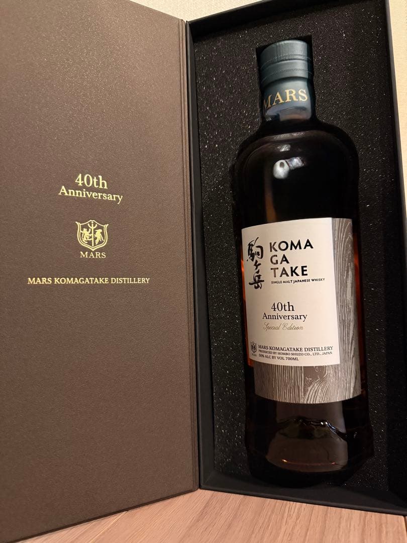 マルスウイスキー　駒ヶ岳 40th Anniversary 40周年
