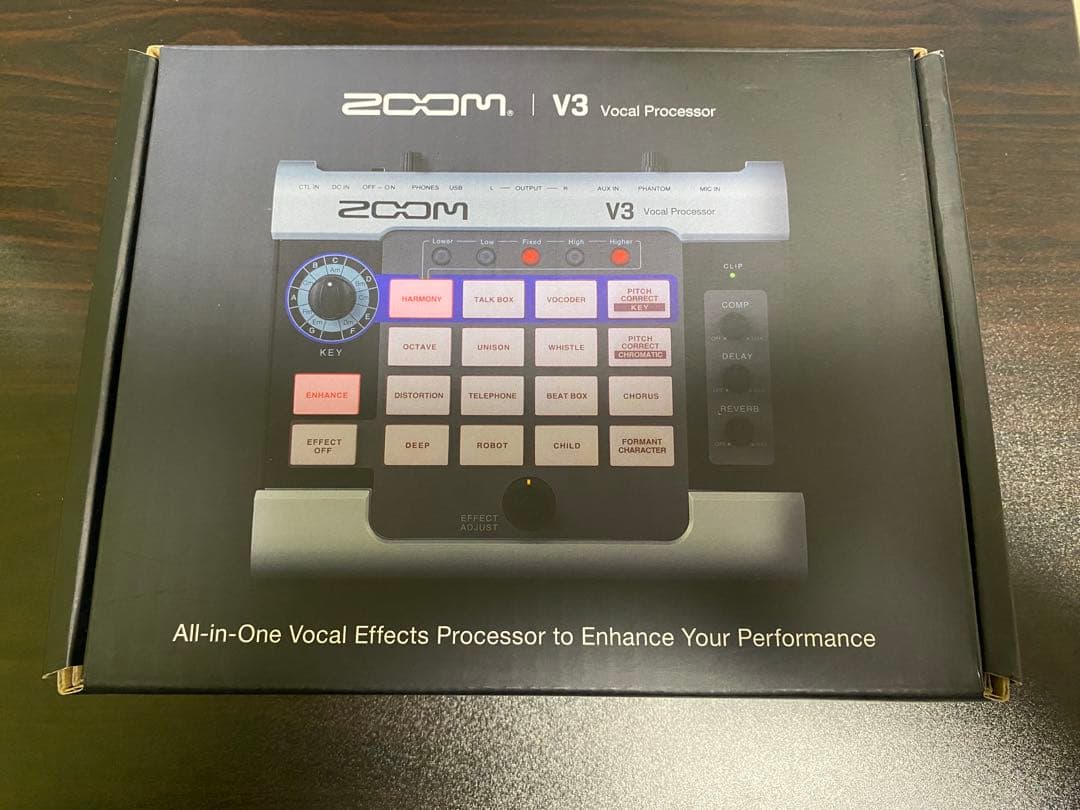 ZOOM ボイスチェンジャー ボーカルエフェクター V3