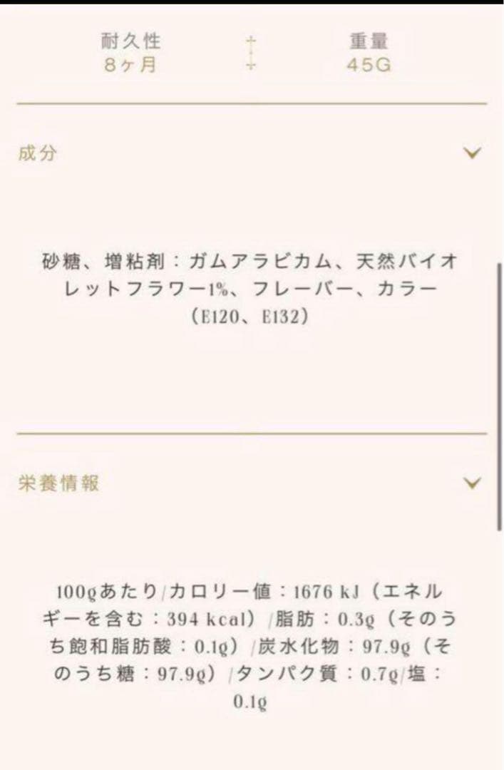 【日本未発売 130g】Demel スミレの砂糖漬け 新品