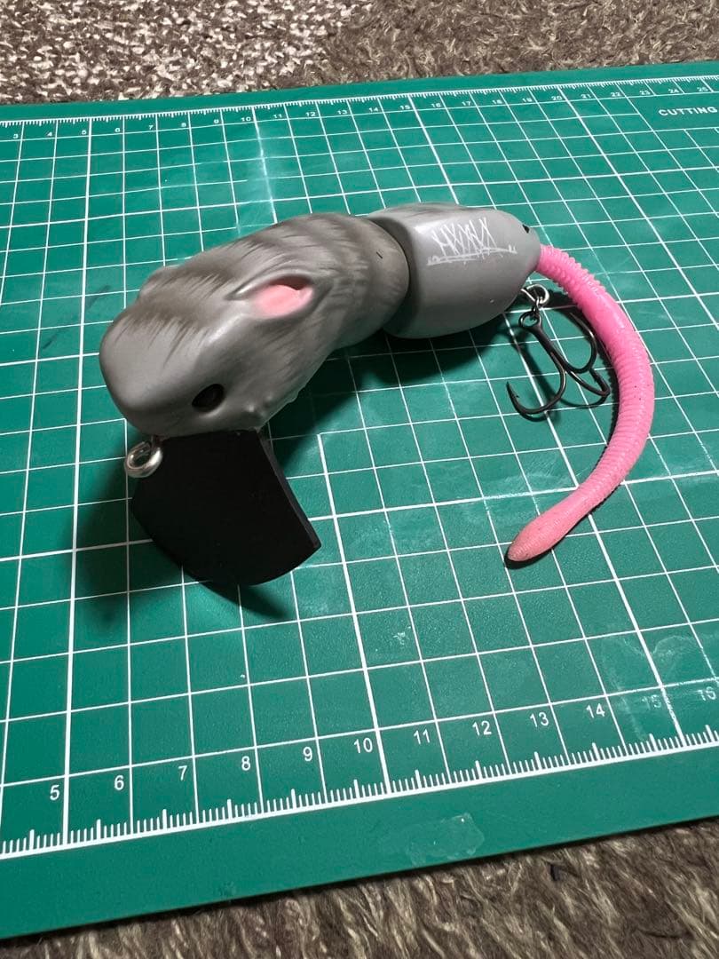 モンカルアーワークス　脱兎　ラットルアー　ハンドメイドルアー