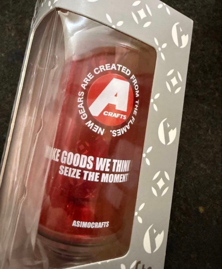asimocrafts MIYABI_Aクリア クリアレッドasigram