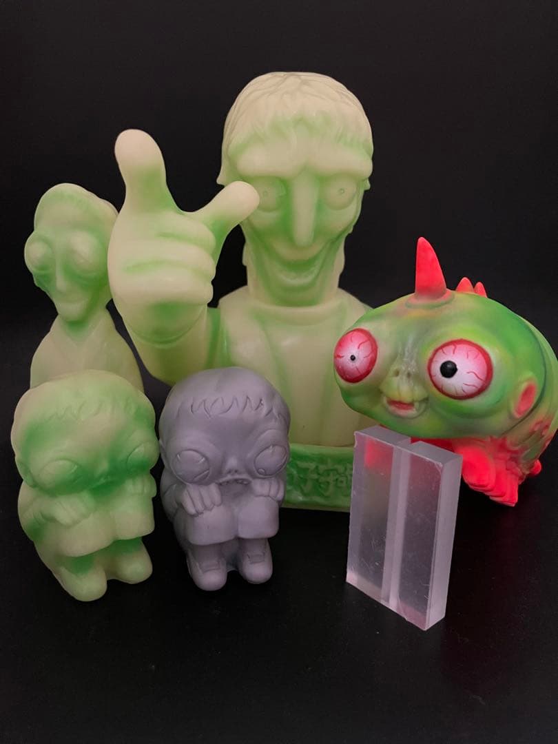 毒虫小僧　日野日出志　5体セット　ソフビ　暗黒エンターテイメント