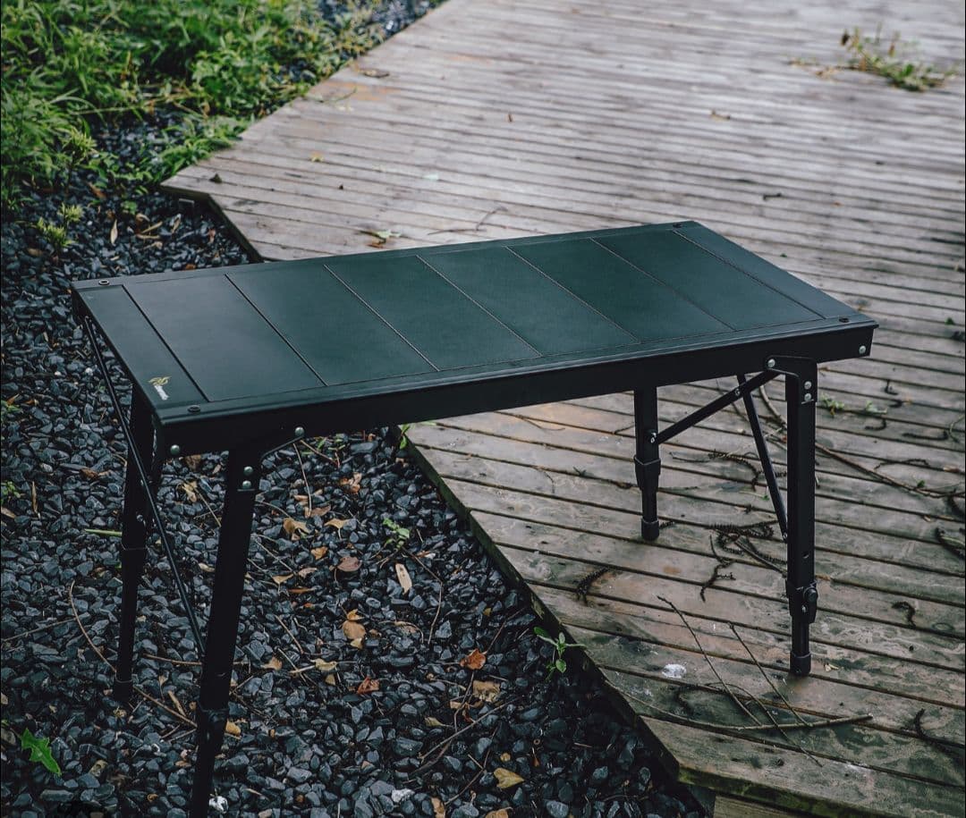 deerest アウトドアテーブル ブラック igt スームルーム