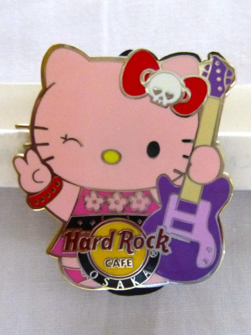 ハードロックカフェ キティ バンドピン 6個セット KITTY BAND PIN