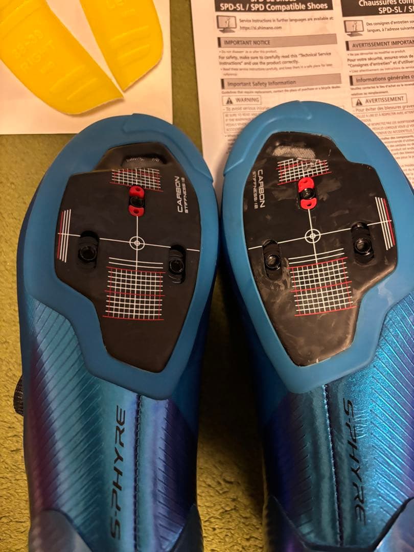 SHIMANO S-PHYRE サイクリングシューズ　24.5cm