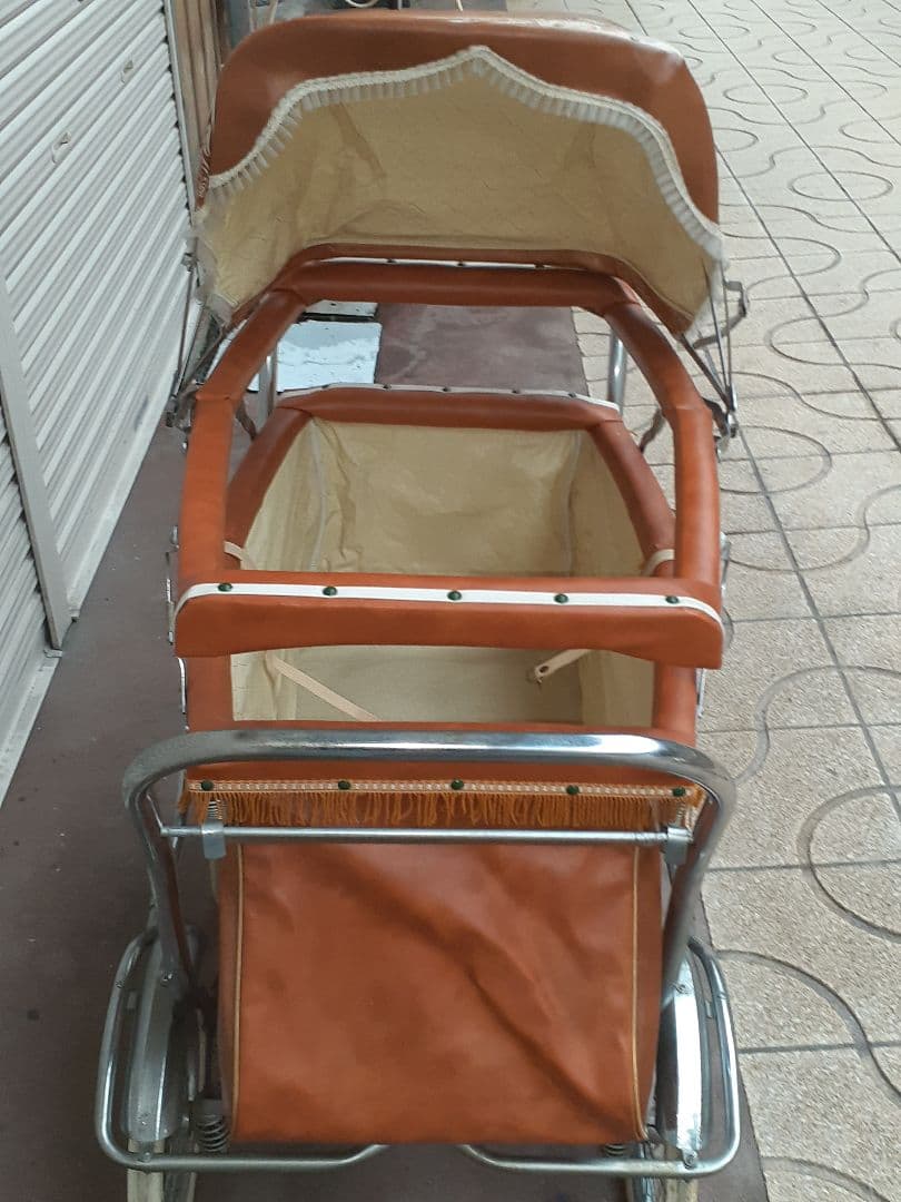 せ*ん様 レトロベビーカー 年代からは美品！流行りのペットにもok！ 引き取り着