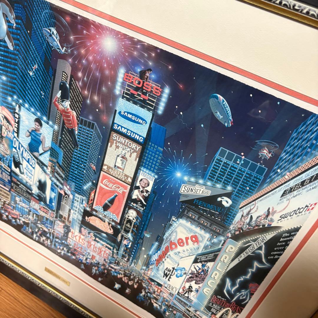 ALEXANDER CHEN タイムズスクエア シルクスクリーン