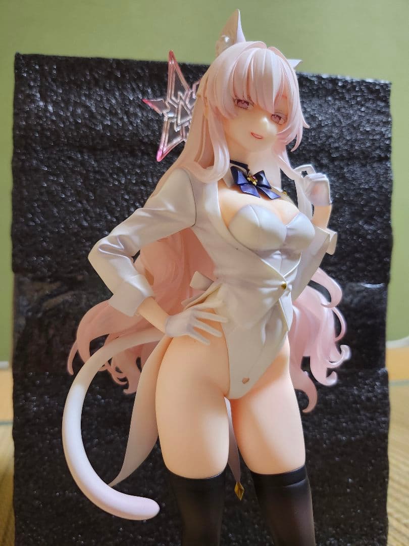 ガレージキット ブルアカ清澄アキラお久しぶりver.（針魚工房）塗装済み完成品